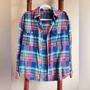 Ralph Lauren POLO | Classic Plaid Cotton Shirt